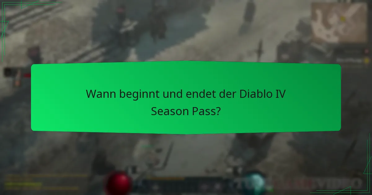 Wie viel kostet der Diablo IV Season Pass?