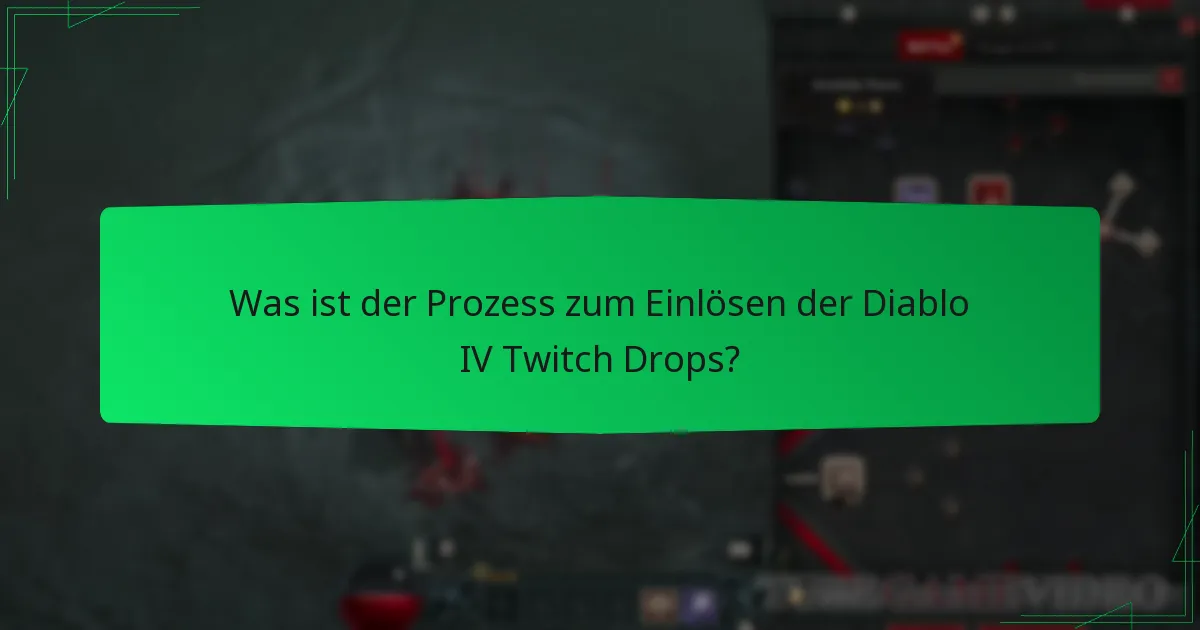 Wann sind die Diablo IV Twitch Drops verfügbar?