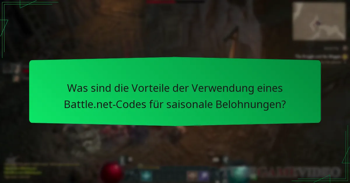 Wie löse ich meinen Battle.net-Code für saisonale Belohnungen ein?