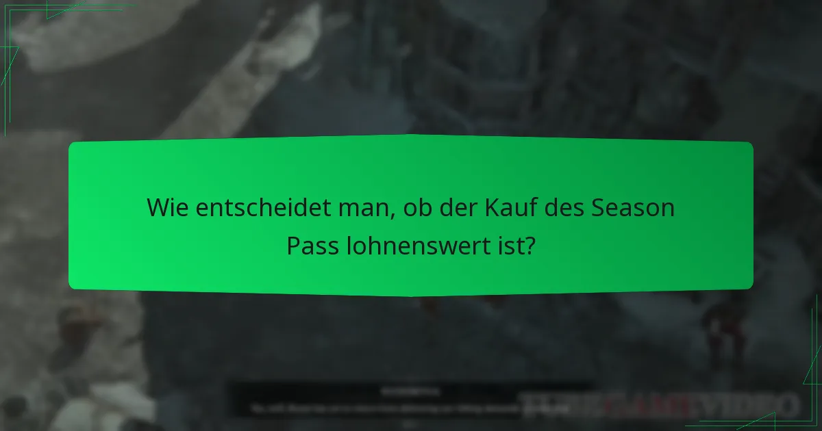 Welche Einblicke aus der Community gibt es zu den Herausforderungen des Season Pass?